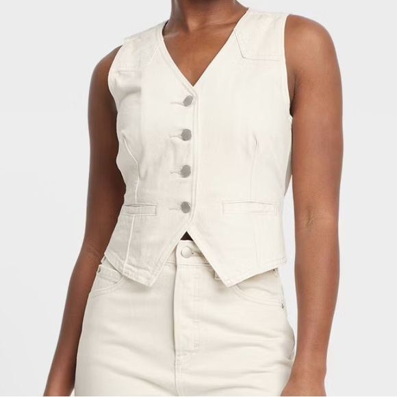 Universal Thread White Vest - Picture 4 of 4